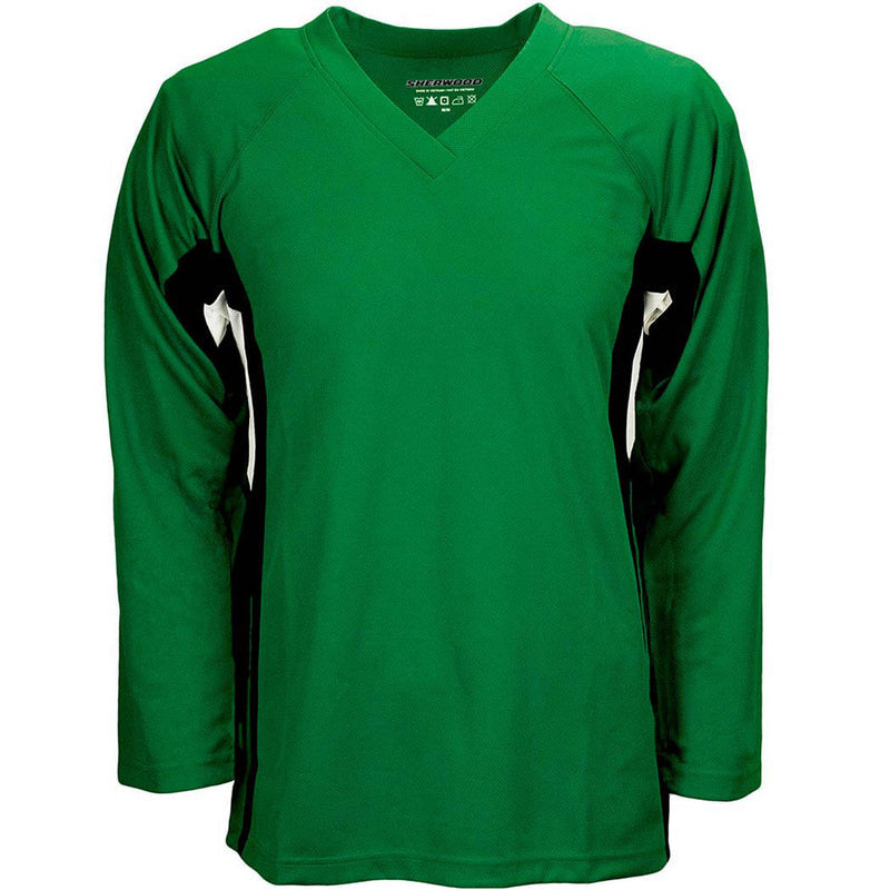 Sherwood SW200 Three Tone Team Hockey Jerseys - Green