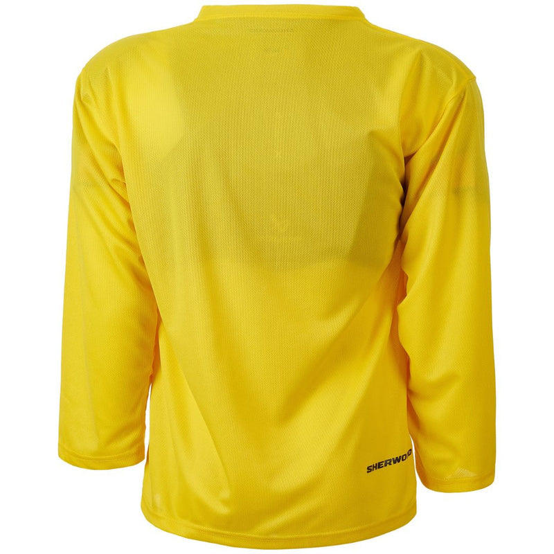 Sherwood SW100 Solid Color Practice Hockey Jerseys - Gold