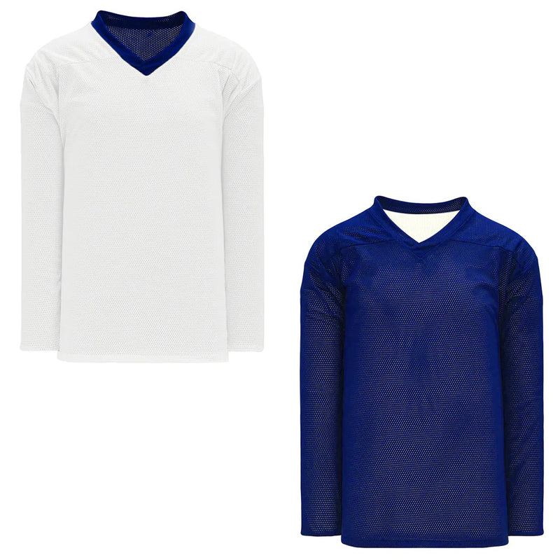 Sherwood SW300 Reversible Hockey Practice Jerseys - Royal/White