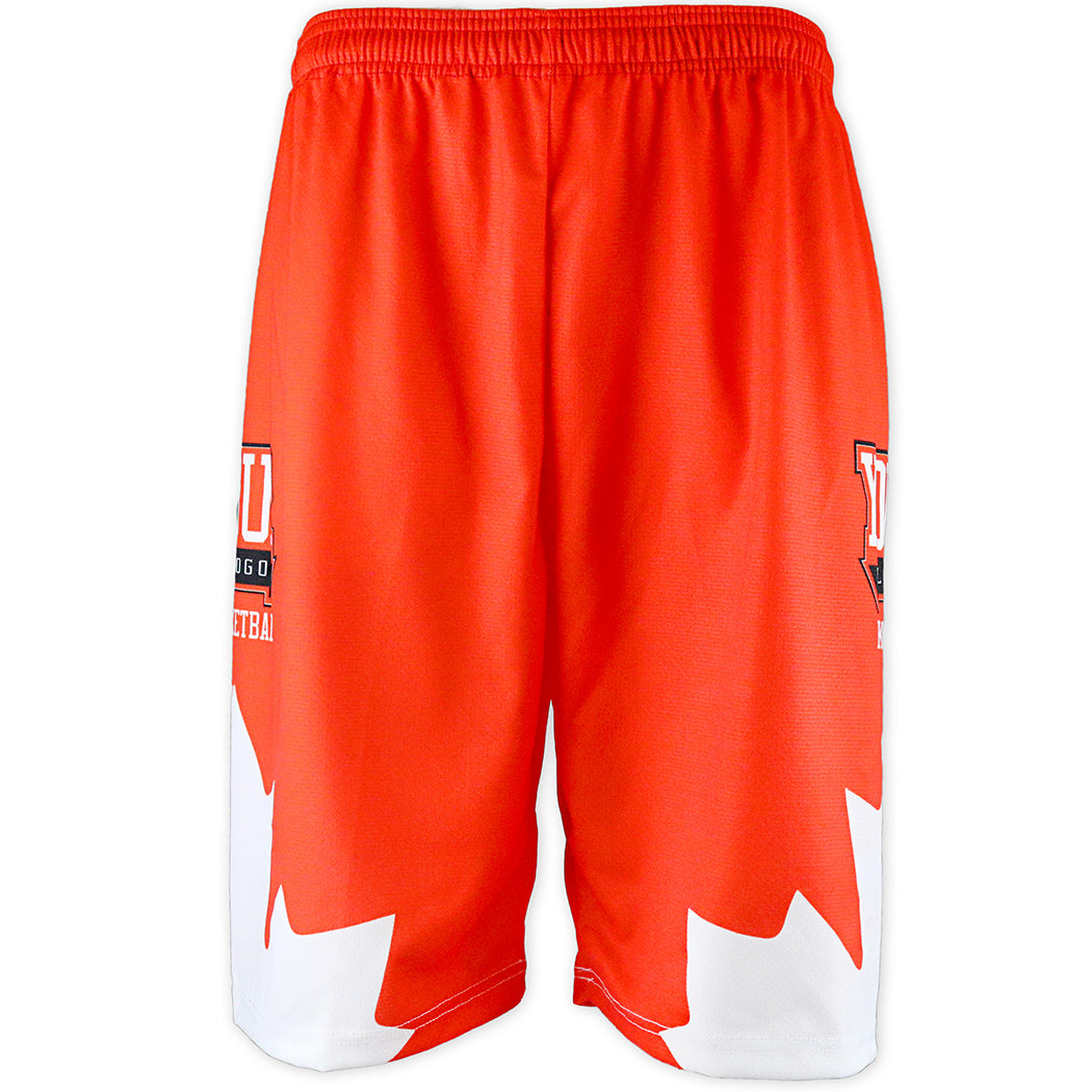 SUBLIMATED BASKETBALL SHORTS (WOMENS) - YOUR DESIGN
