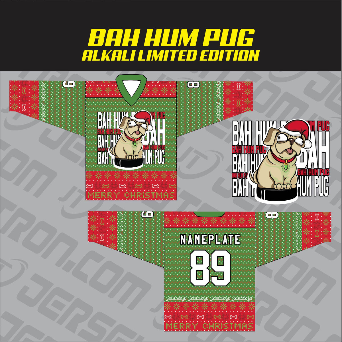 Sublimated Christmas Jerseys