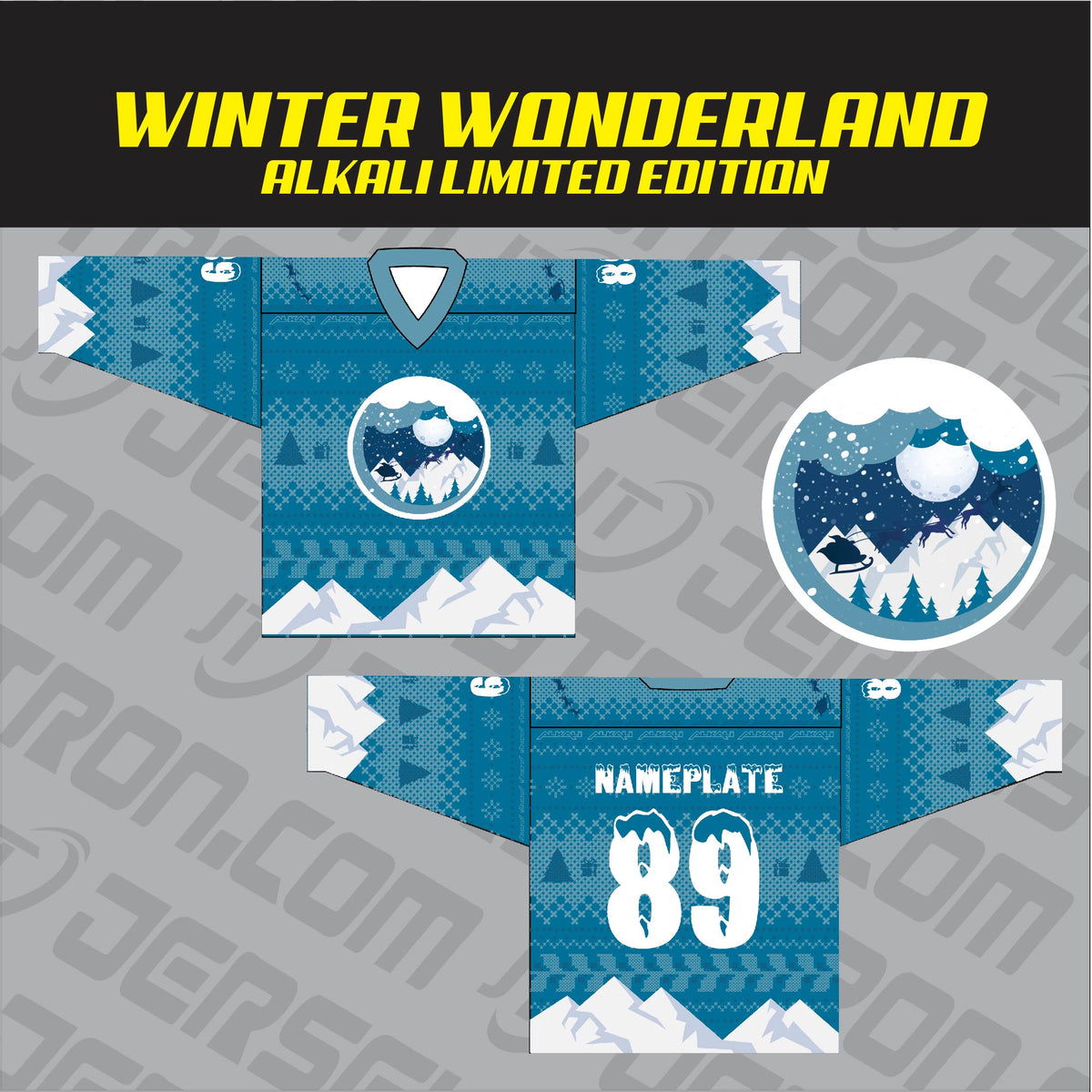 Sublimated Christmas Jerseys