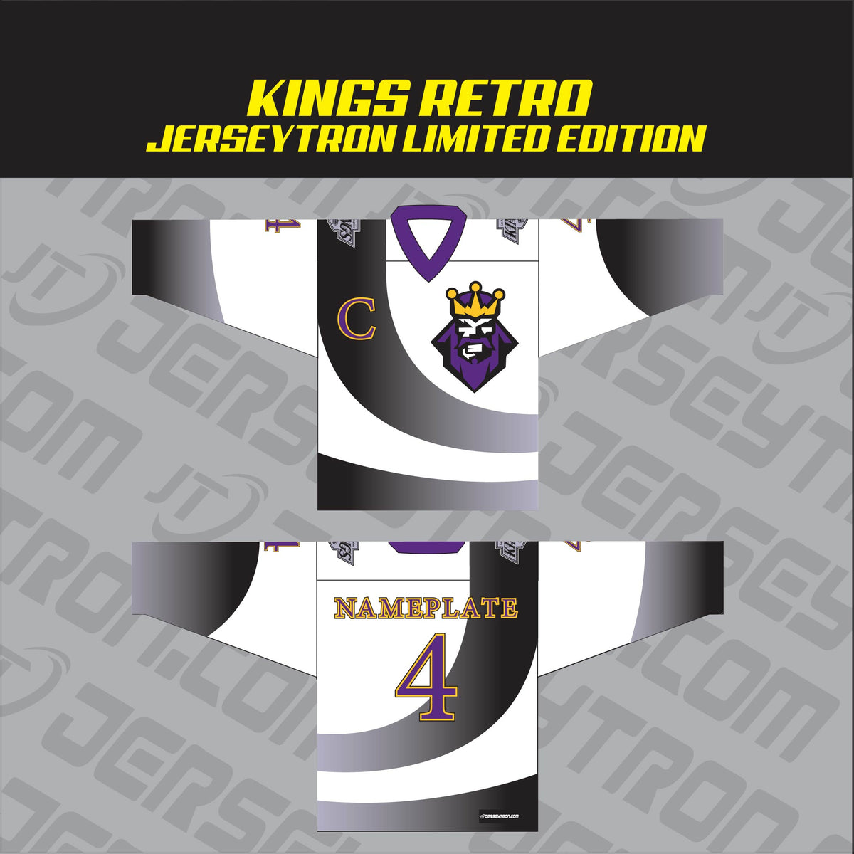 Retro Los Angeles Kings Sublimated Jerseys - JerseyTron