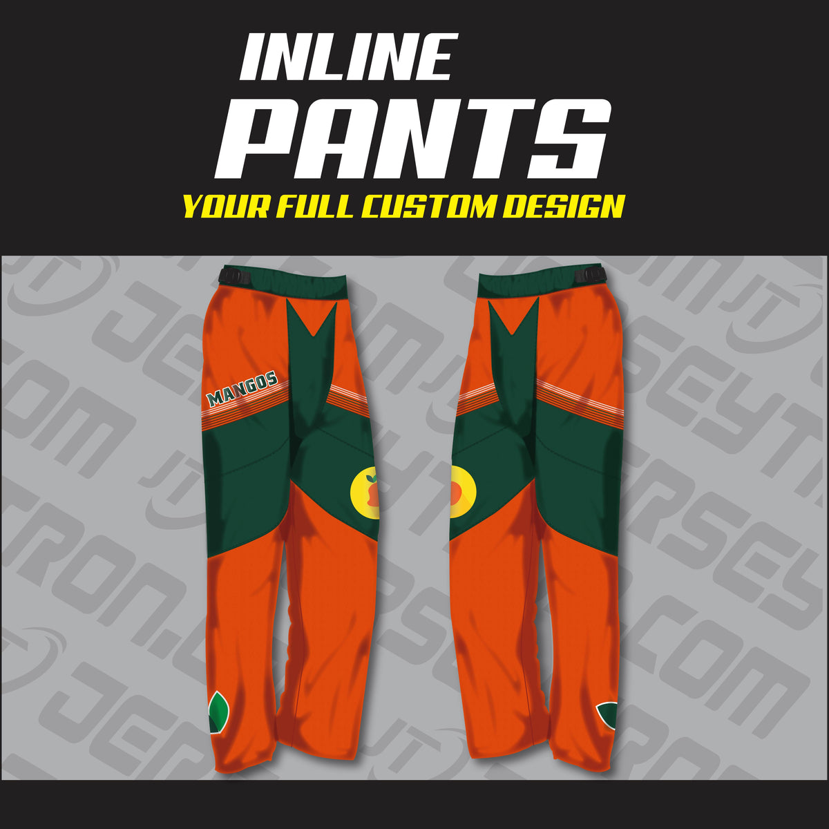 IW Custom Sublimated Roller Hockey Pants - Inline Warehouse
