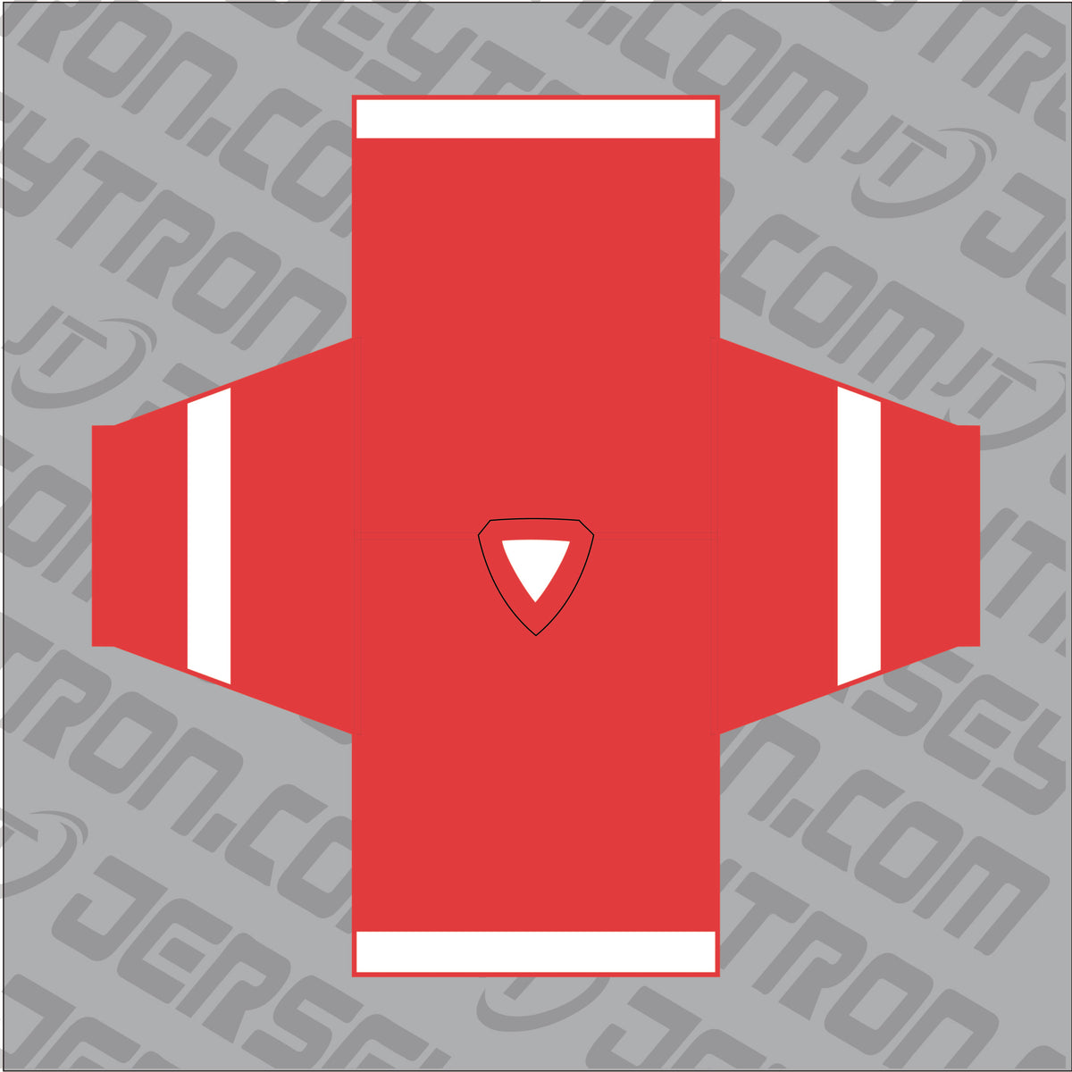 Sublimated Hockey Jersey - Detroit