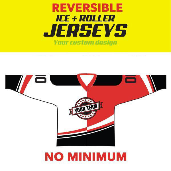 Sublimated Reversible Hockey Jersey -  Your Design (Model)