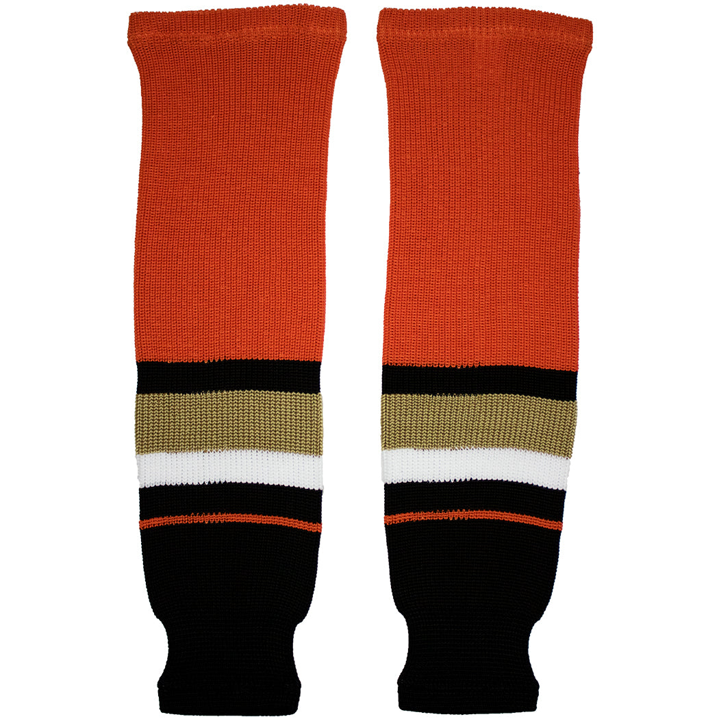 Anaheim Ducks Knit Hockey Socks (TronX SK200)