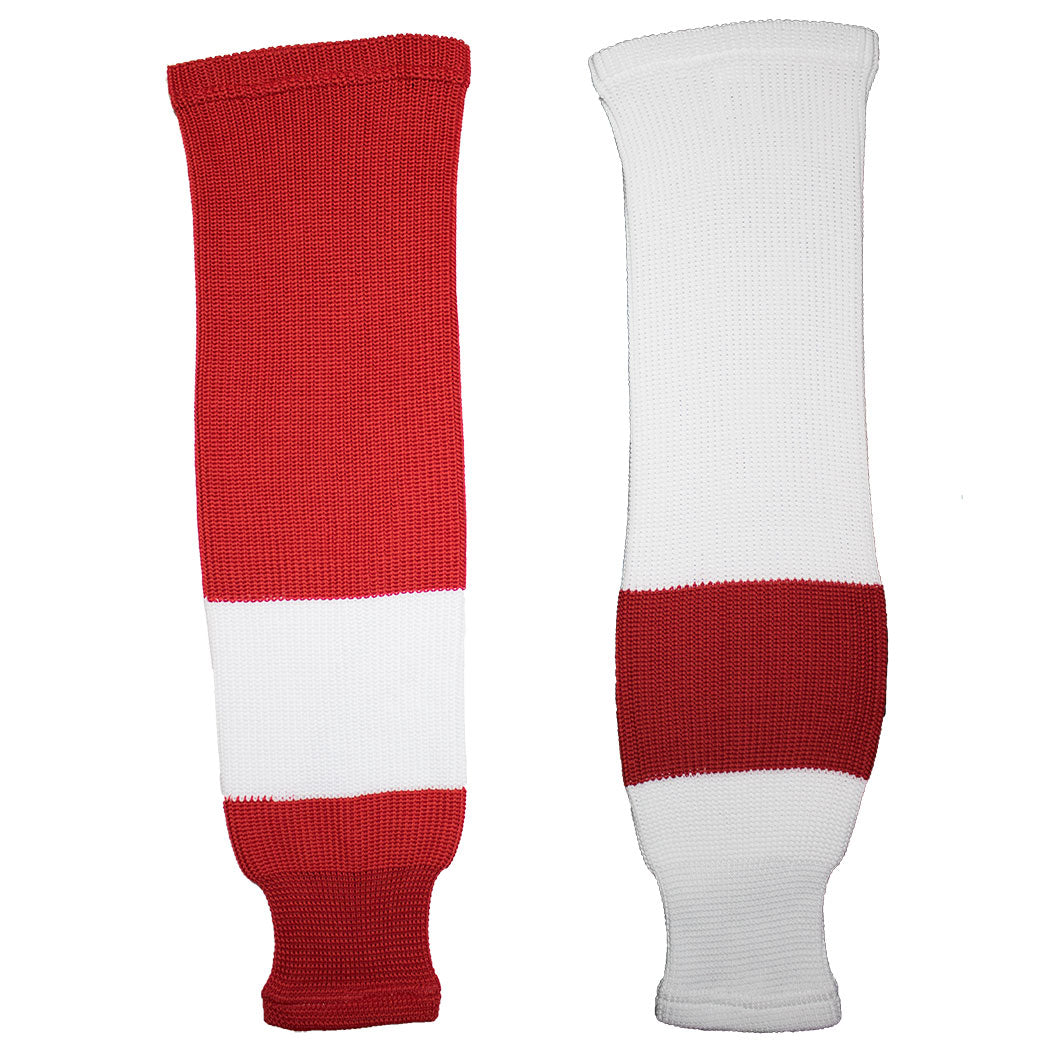 Detroit Red Wings Knit Hockey Socks (TronX SK200)
