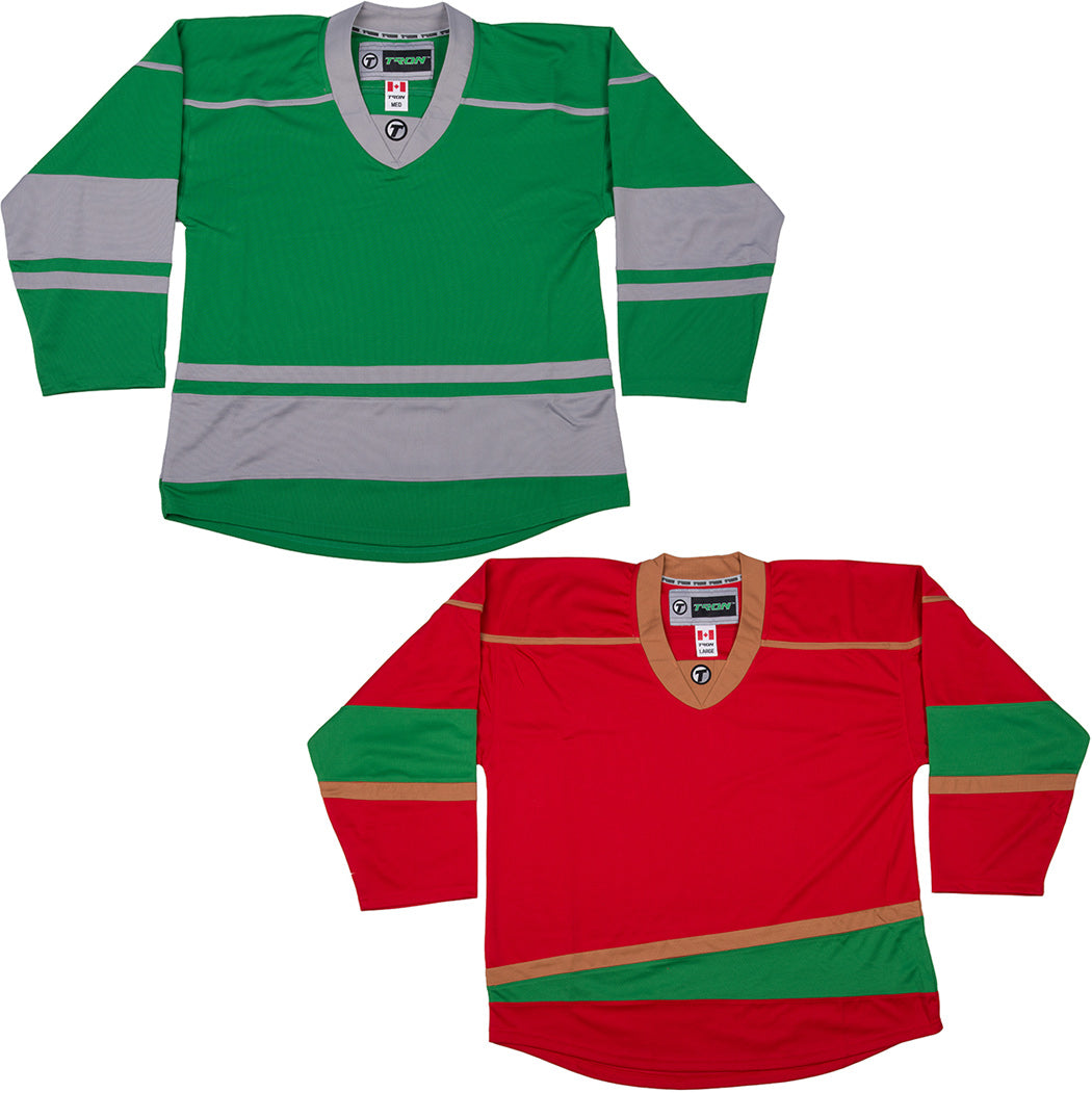 Blank Green Hockey Jersey  Hockey jersey, Custom hockey jerseys