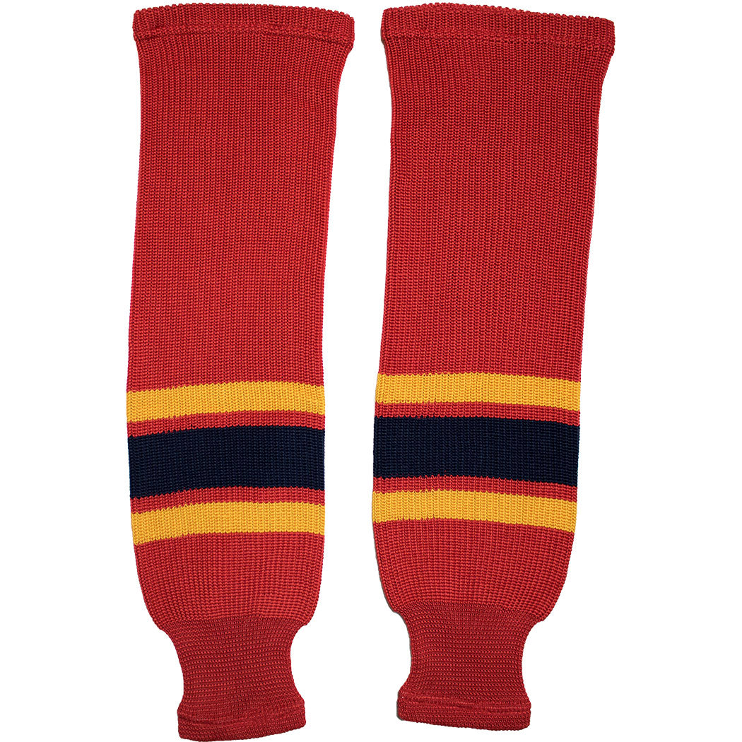 Florida Panthers Knit Hockey Socks (TronX SK200)