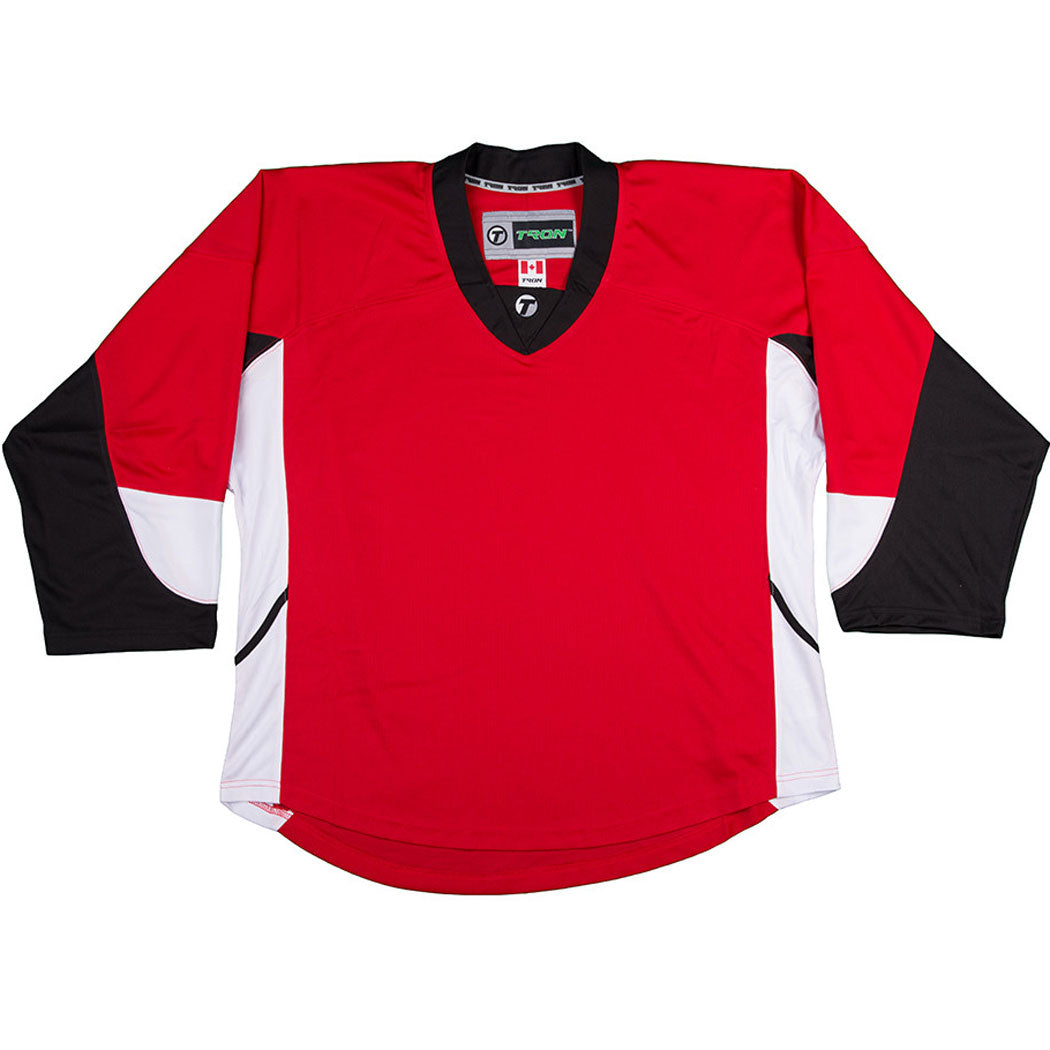 Calgary Blank or Customized Replica Hockey Jersey from Tron - JerseyTron