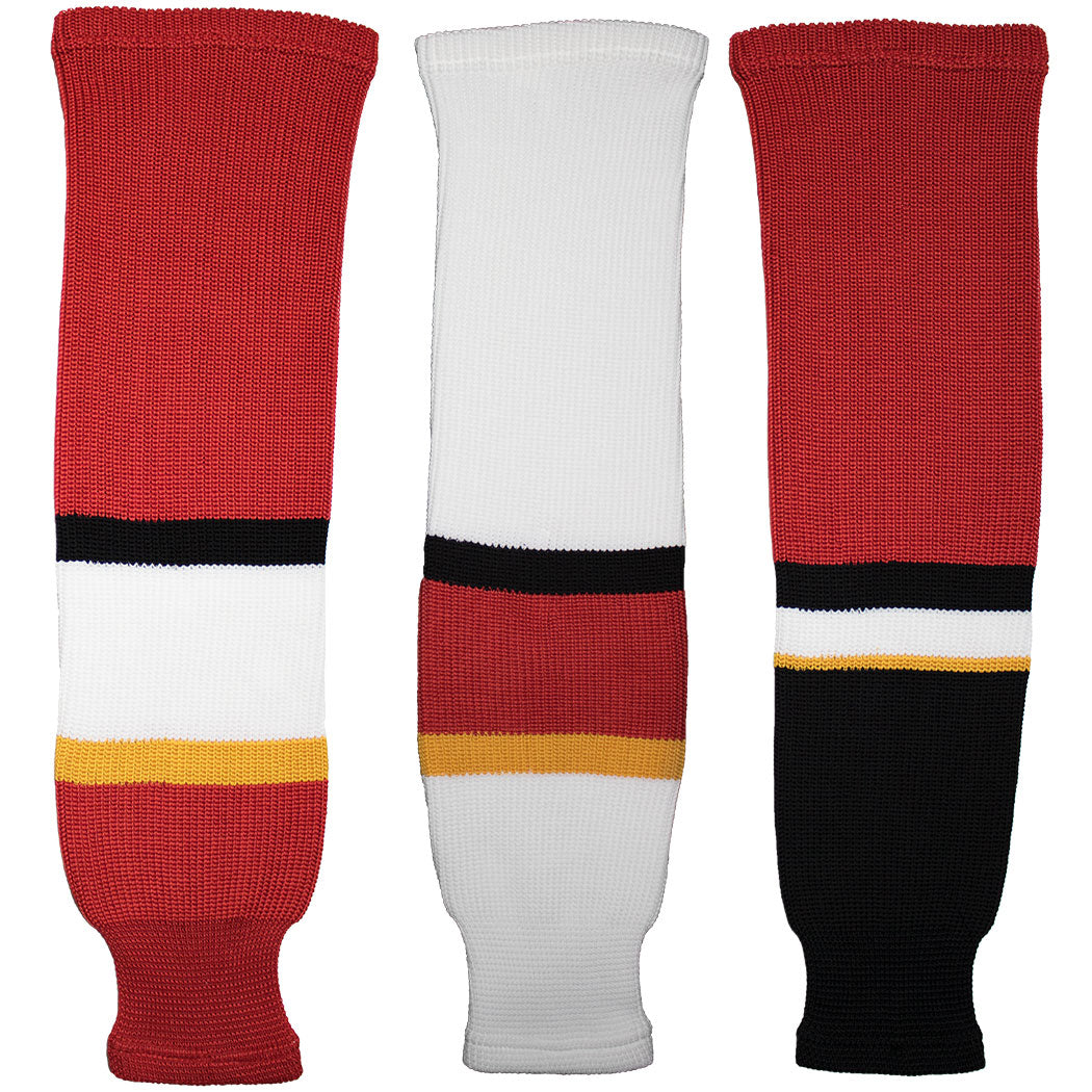 Tron SK300 Colorado Avalanche Dry Fit Hockey Socks (24 inch - Burgundy)