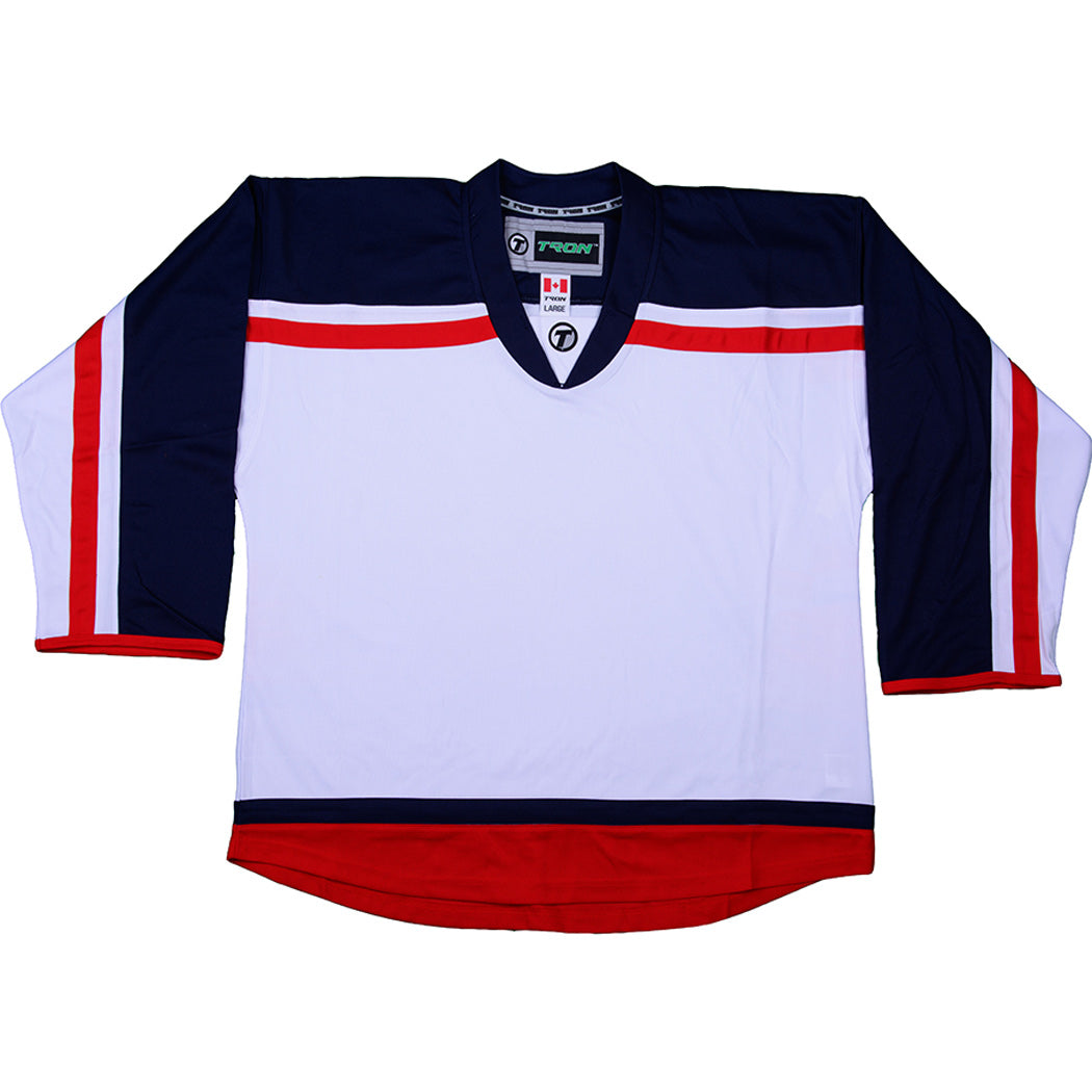 Oversized Hockey Jersey Blue/Red/White