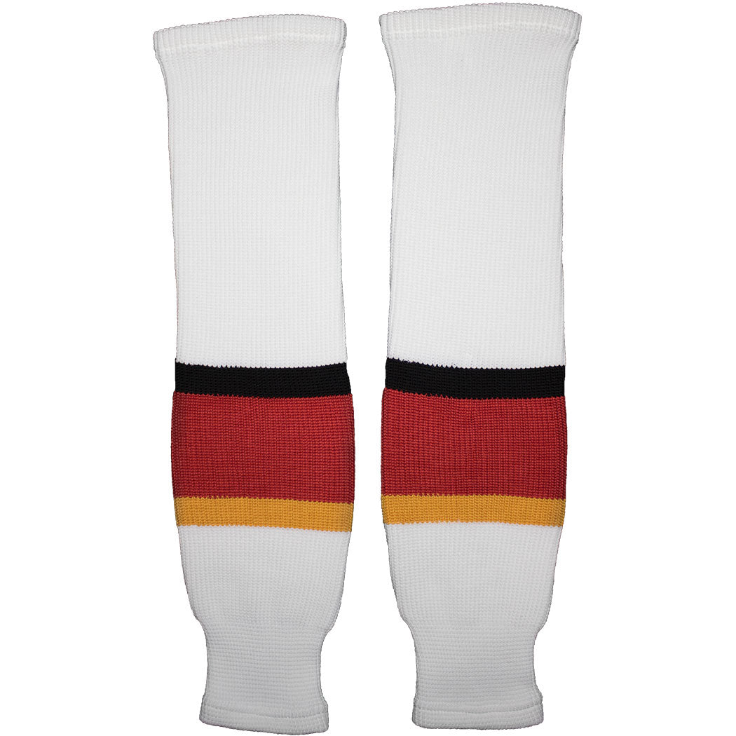 Calgary Flames Knit Hockey Socks (TronX SK200)