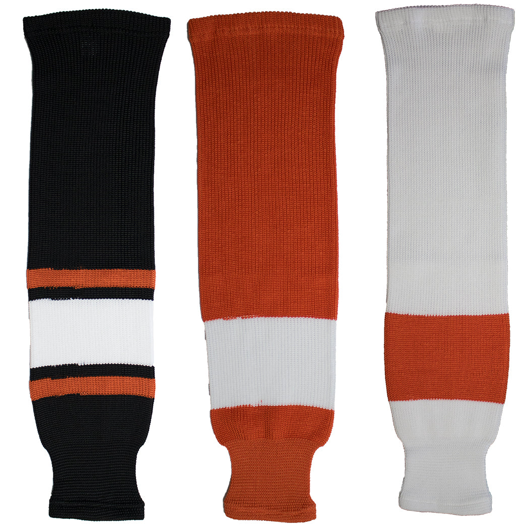 Philadelphia Flyers Knit Hockey Socks (TronX SK200)