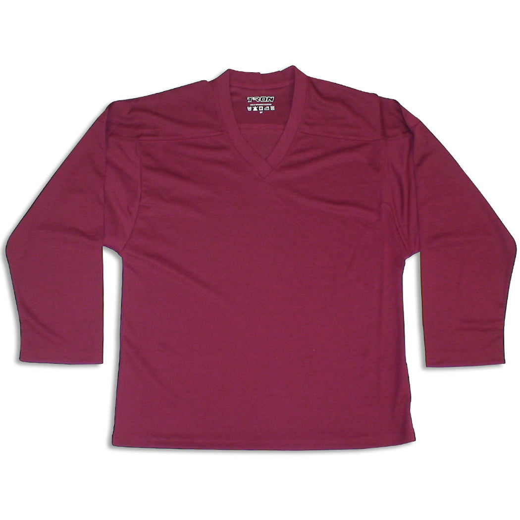 TronX DJ80 Practice Hockey Jersey (Maroon)