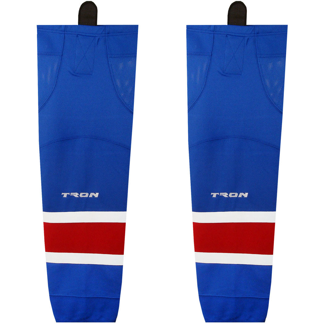 New York Rangers Dry Fit Hockey Socks - TronX SK300 NHL Team