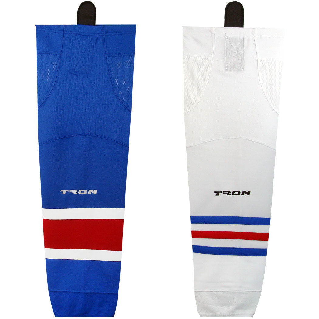 New York Rangers Dry Fit Hockey Socks - TronX SK300 NHL Team