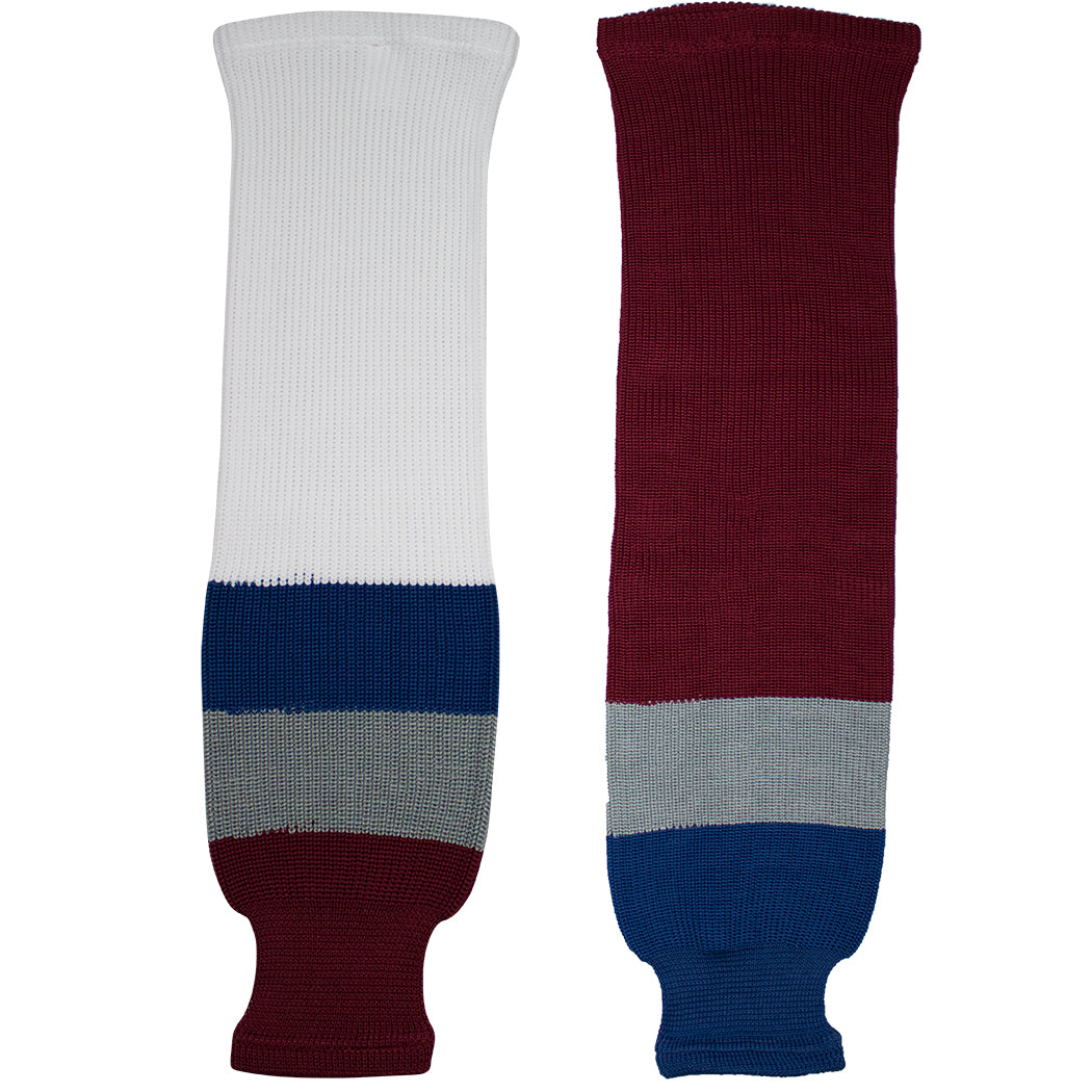Colorado Avalanche Knit Hockey Socks (TronX SK200)