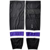 Los Angeles Kings Firstar Stadium Pro Hockey Socks (Black/Purple/White)