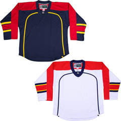 Navy Team Custom Hockey Jersey - JerseyTron