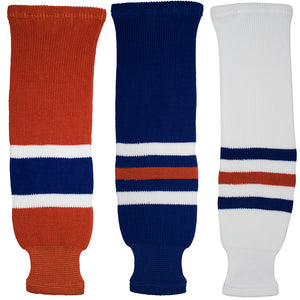 Edmonton Oilers Knit Hockey Socks (TronX SK200)
