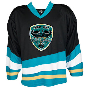 Stingrays Silk Screened Jersey (Black)