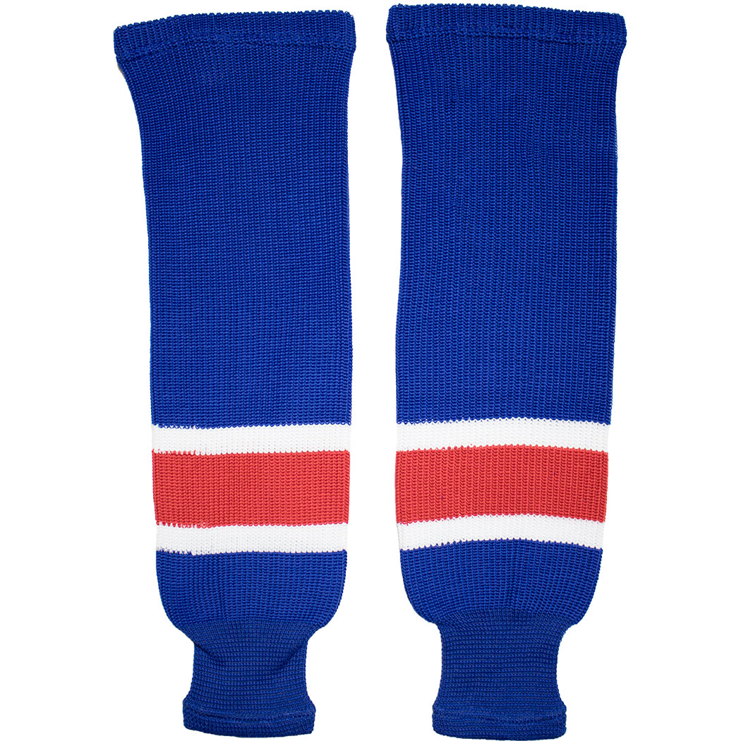 New York Rangers Knit Hockey Socks (TronX SK200)