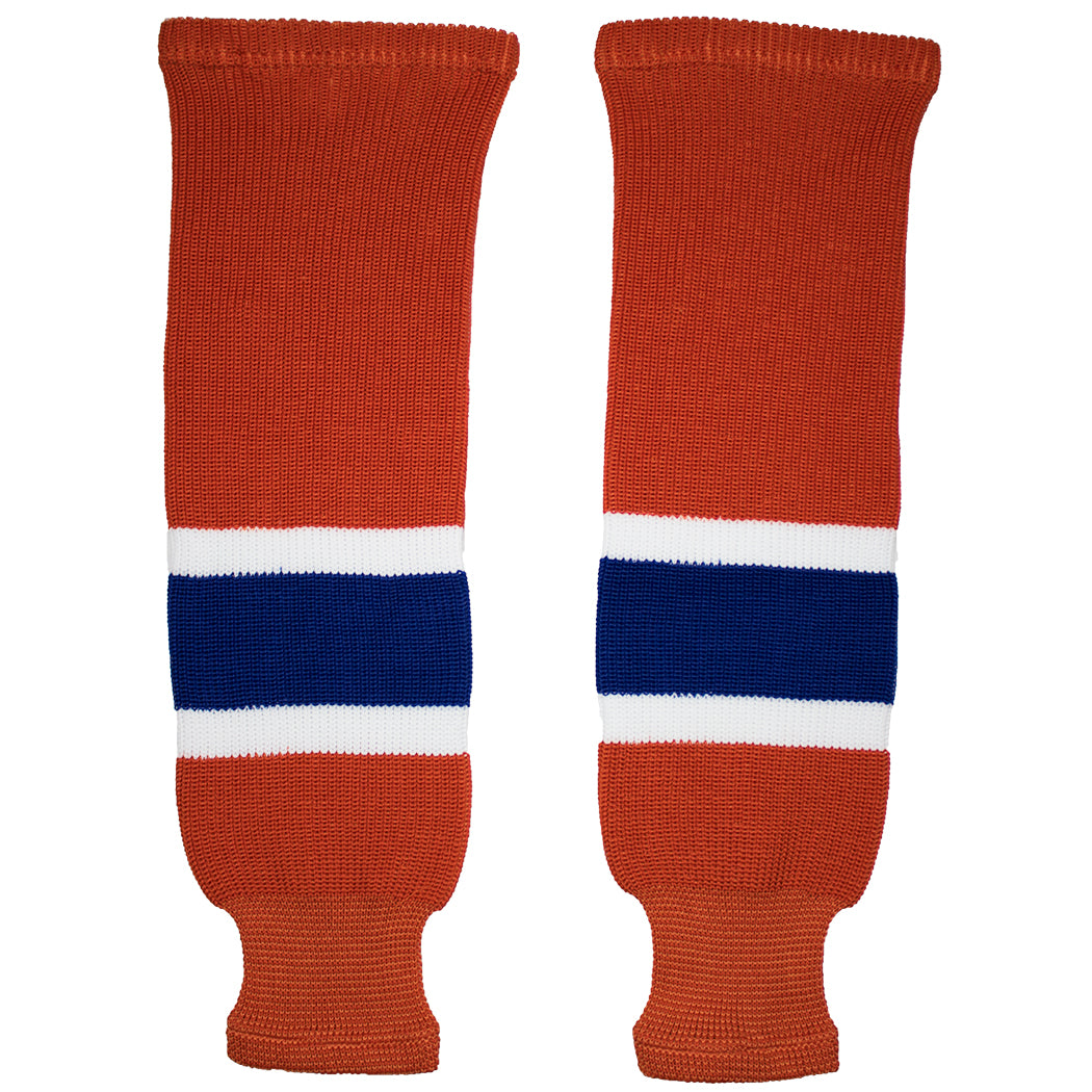 Edmonton Oilers Knit Hockey Socks (TronX SK200)